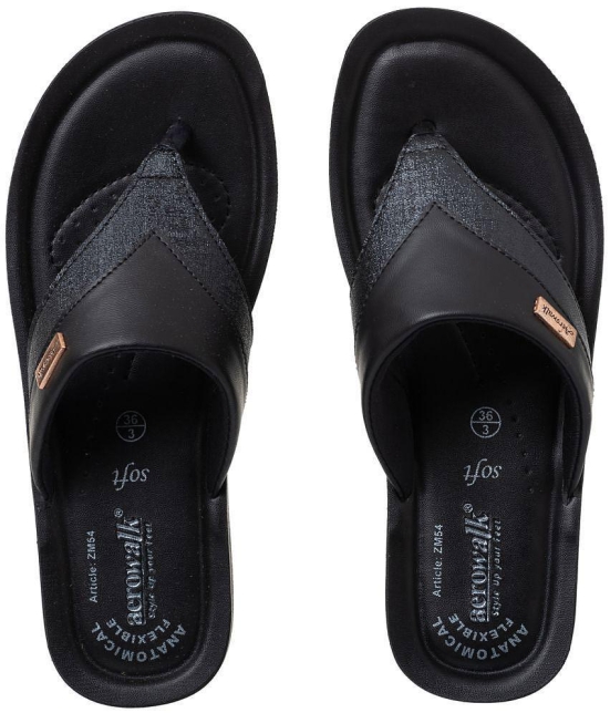 Aerowalk Black Women''s Slipper - None