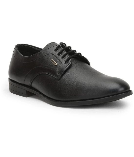 Liberty - Black Mens Derby Formal Shoes - None