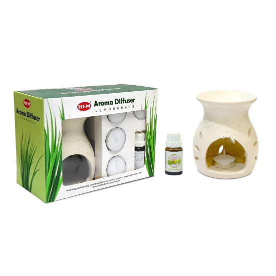 HEM Mystic Lemongrass Aroma Diffuser Gift Set