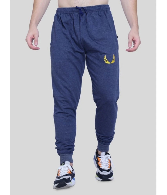 Neo Garments - Blue Cotton Mens Joggers ( Pack of 1 ) - None