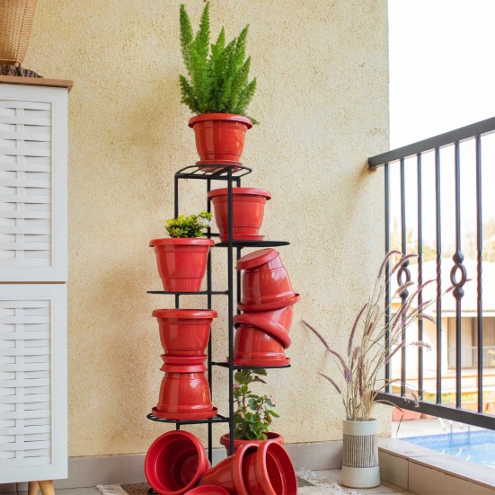 6-Tier Metal Plant Stand