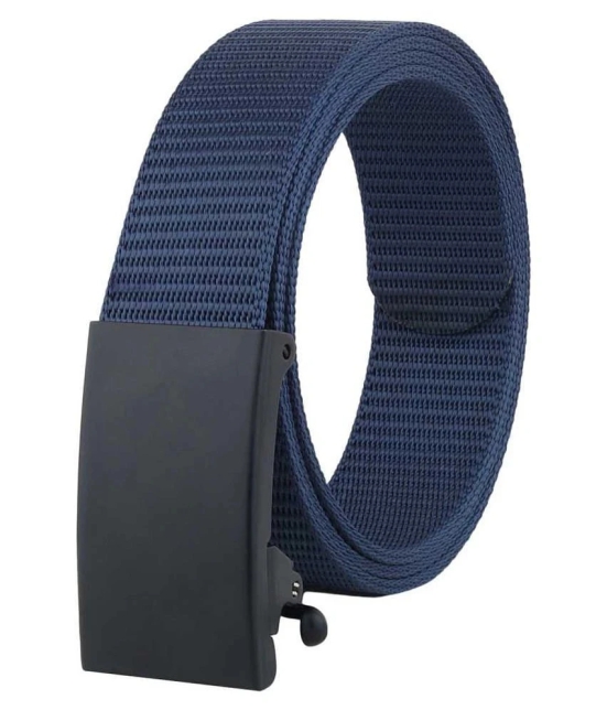 Loopa - Blue Nylon Mens Casual Belt ( Pack of 1 ) - None