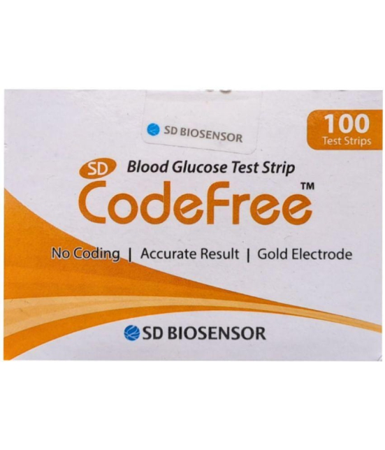 SD Codefree 100 Test Strips Expiry: March 2024 - Codefree 51-100 Strips