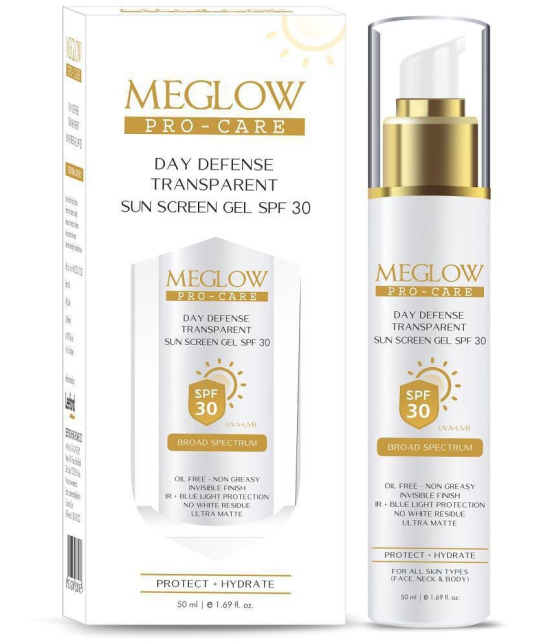 Meglow - SPF 30 Sunscreen Gel For All Skin Type ( Pack of 1 )