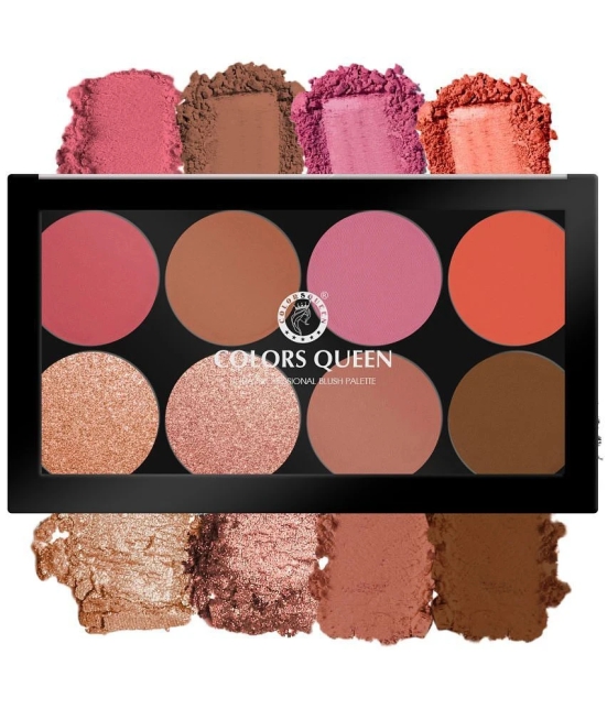 Colors Queen Ultra Professional Blush Pressed Powder Blush Multi 20 g