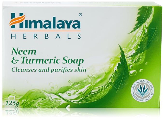 Himalaya's Neem and Turmeric Soap 125gm (Pack of 6)