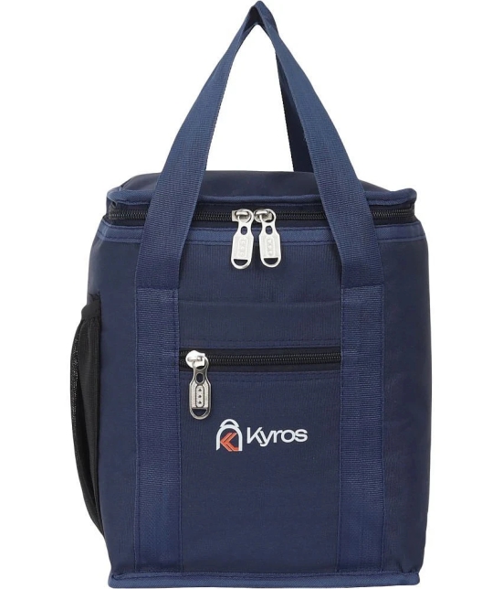 Kyros Blue Polyester Lunch Bag Pack of 1 - Blue