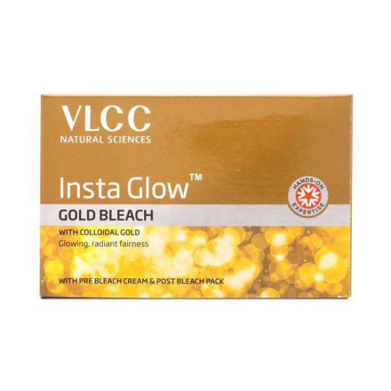 VLCC Insta Glow Gold Bleach - 402 g