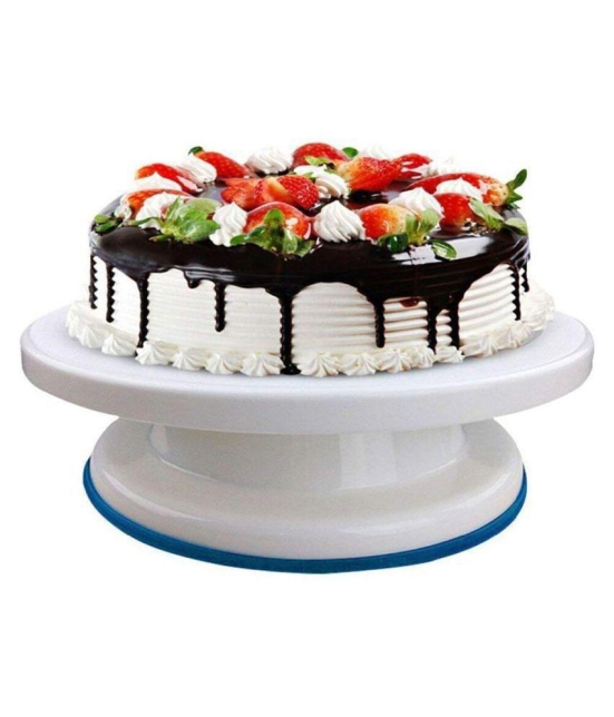 HL HI-LEE Polycarbonate Cake Stand 1 Pcs - White