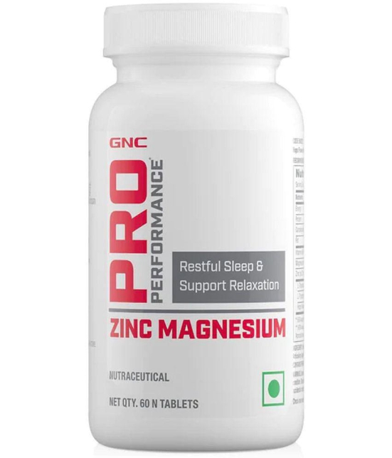 GNC Pro Performance Zinc Magnesium 1 no.s