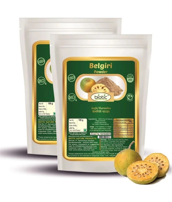 Biotic Belgiri Powder - Aegle Marmelos - Beal giri Powder 200 gm