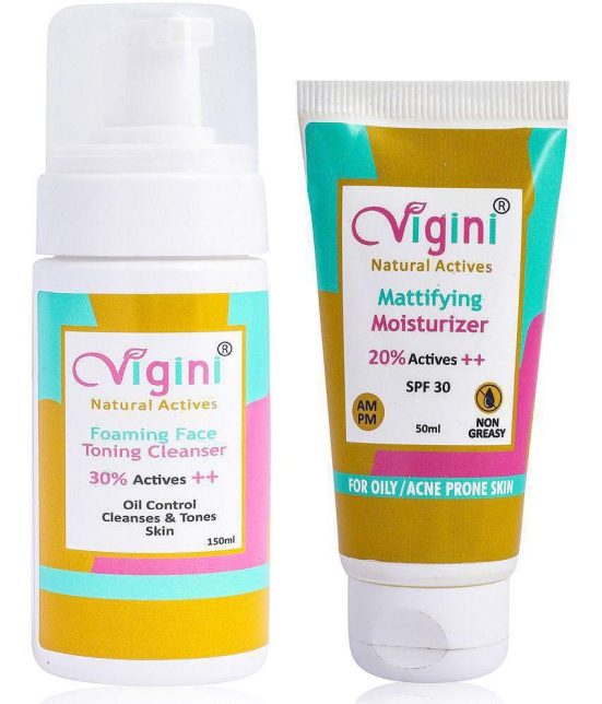 Vigini Anti Acne Face Cream for Oil & Control Face Wash Pimples Face Wash 200 mL