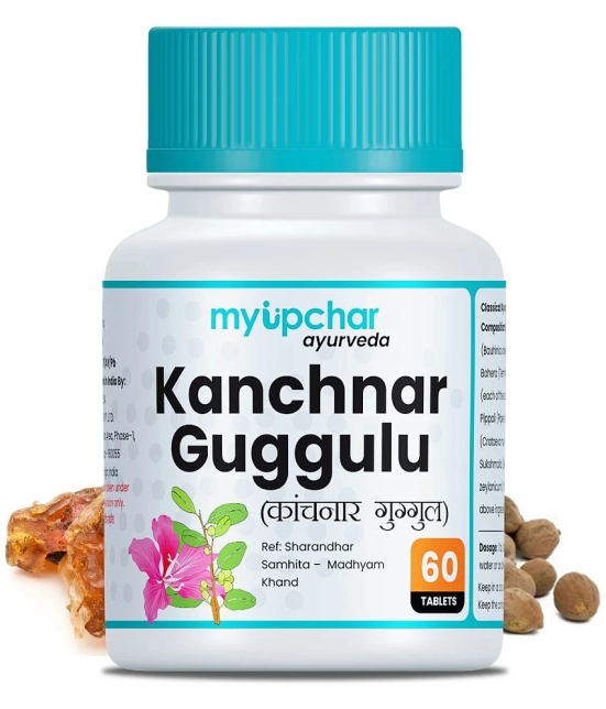 myupchar ayurveda Kanchnar Guggulu Tablets for Thyroid || Hormonal Balance For Women|| 60 Tablets