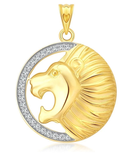 Vighnaharta Golden Alloy Pendant