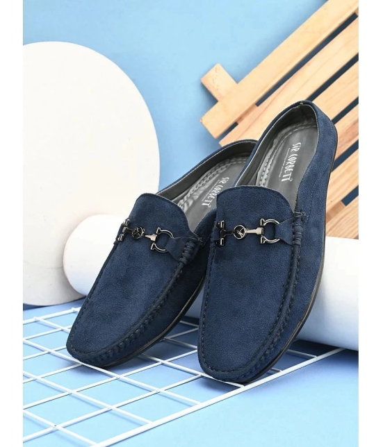 Sir Corbett Blue Mens Slip on - 12