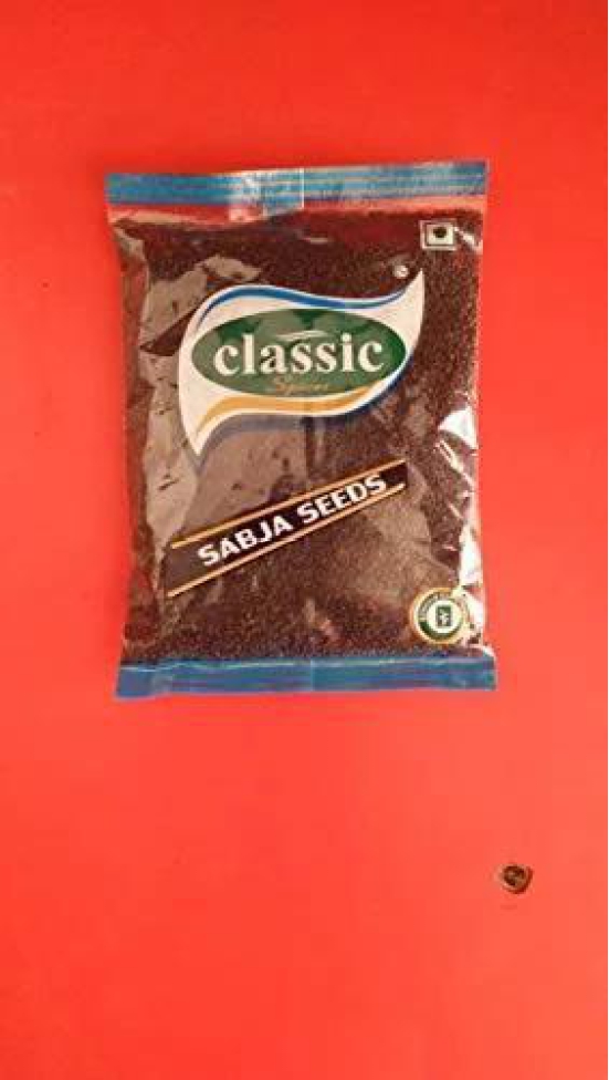 Classic Sabja Seeds 100Gm - 100 gm