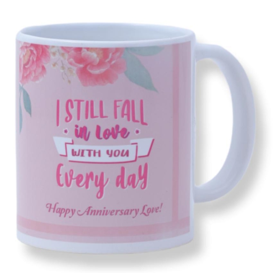 HOMETALES - Pink Ceramic Gifting Mug