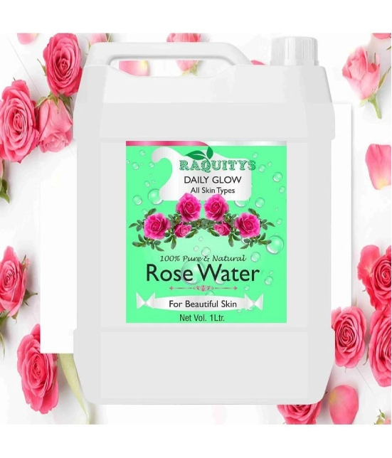 RAQUITYS Rose water face toner for glowing skin for all skin type 1000ML