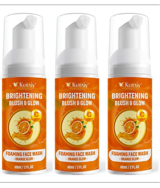 KURAIY - Lightening Face Wash For All Skin Type ( Pack of 3 )