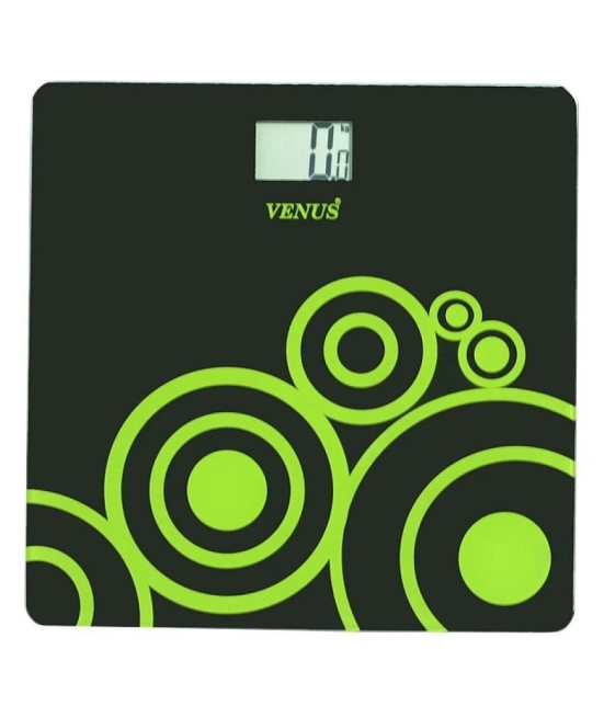 Venus Black Digital LCD Weighing Scale