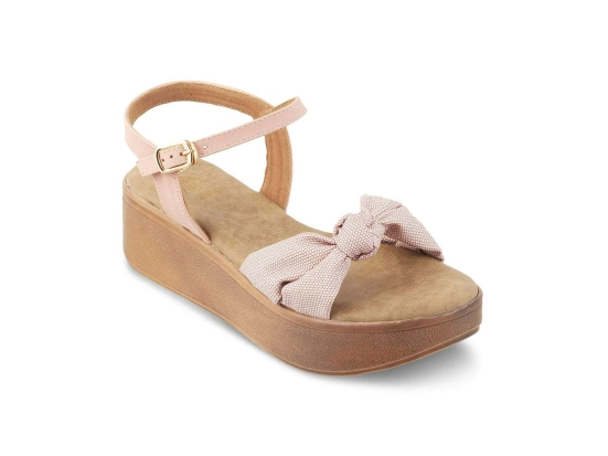 Tresmode Brera Pink Womens Platform Wedge Sandals- 39