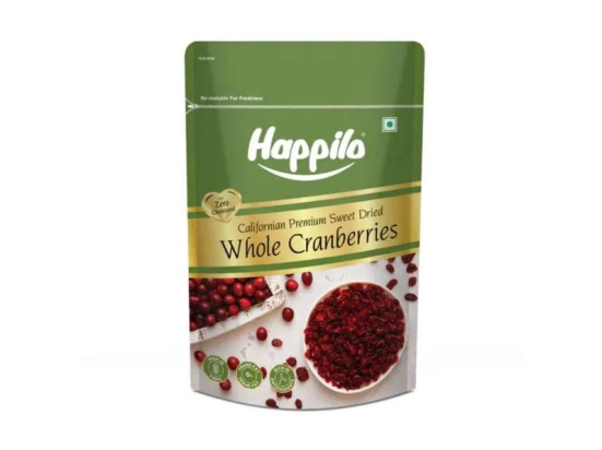 Happilo Premium Californian Whole Cranberries 200g