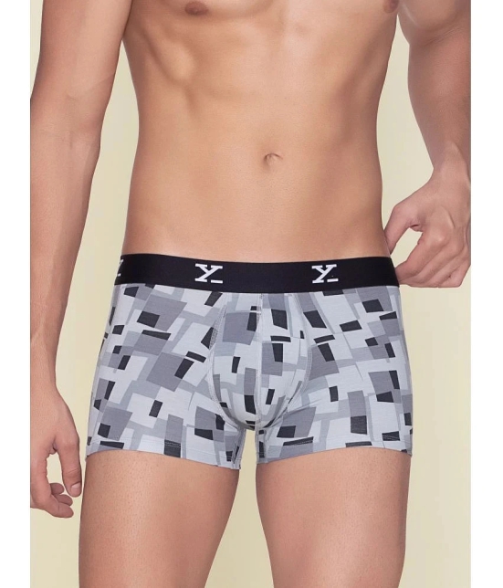 XYXX - Light Grey Modal Mens Trunks ( Pack of 1 ) - None