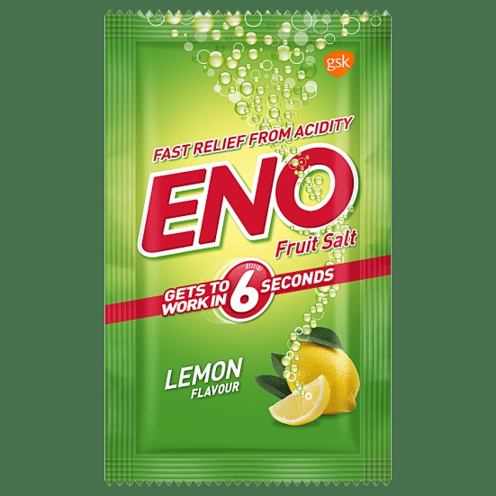 Eno Fruit Salt - Lemon Flavor, 5 g
