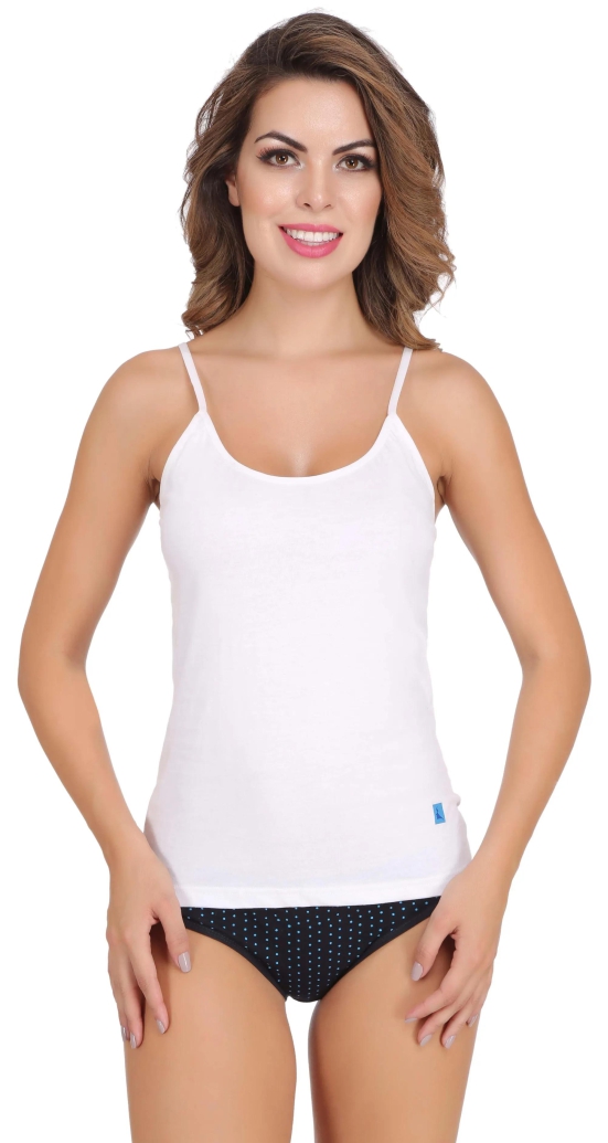 Eve's Beauty Women Camisole-l / White / Cotton