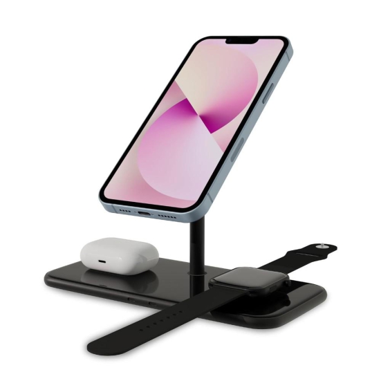 JCBL Accessories 28.5 Watt 3-in-1 Wireless Charging Stand