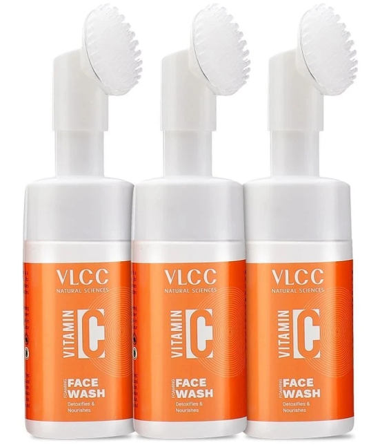 VLCC Vitamin C Foaming Face Wash, 100 ml (Pack of 3)