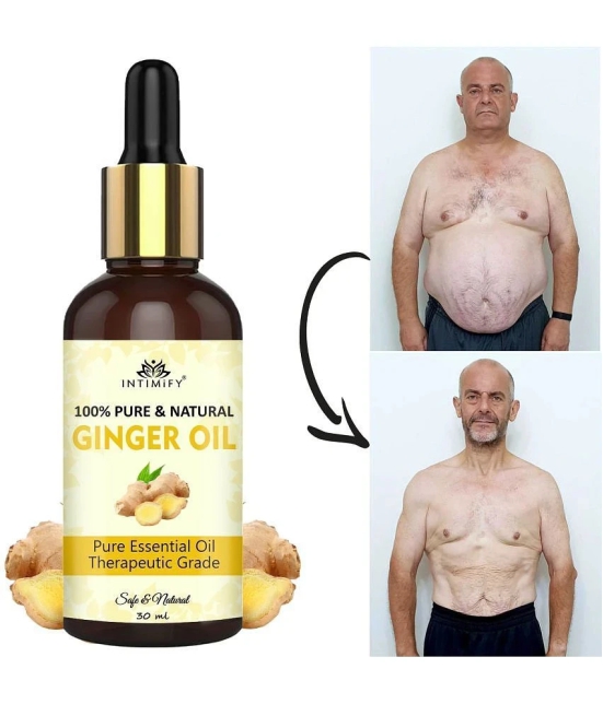 Intimify Fat Burning Ginger Oil, Belly Fat Loss Oil, Weight Loss Oil, Shaping & Firming Oil 30 ml