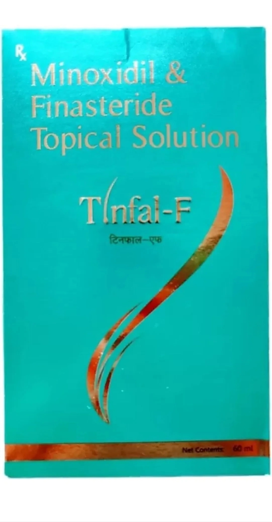 Tinfal f topical solution for hair growth