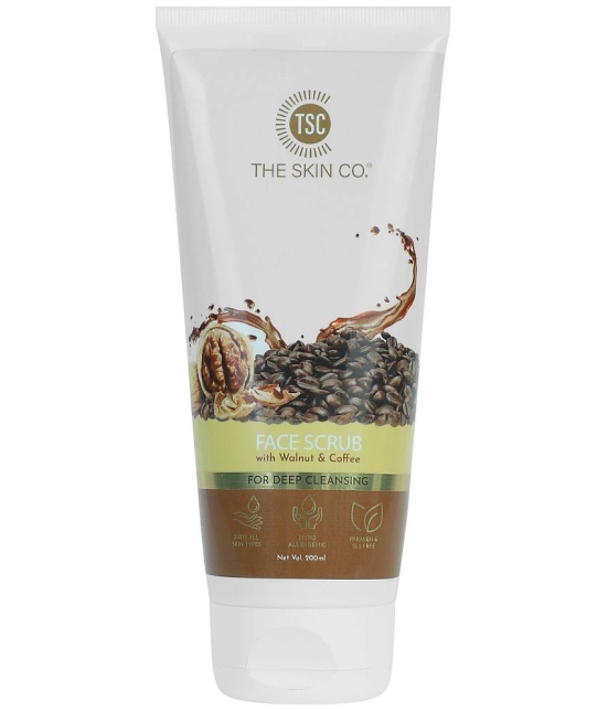 THE SKIN CO.- Walnut & coffee Face Scurb- 200 ml