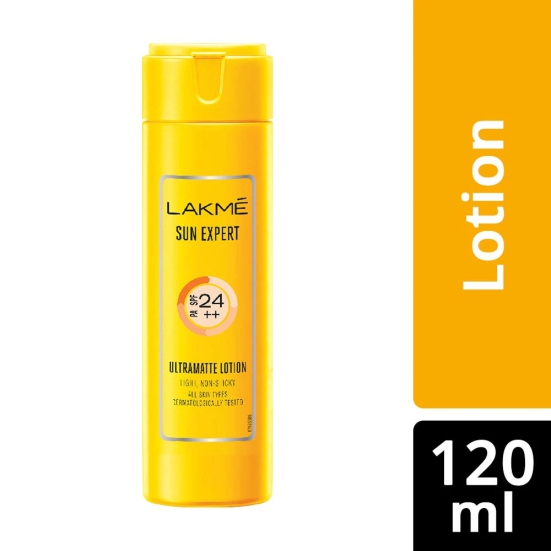 Lakme Sun Expert Spf 24 Pa++ Ultra Matte Lotion - 120Ml