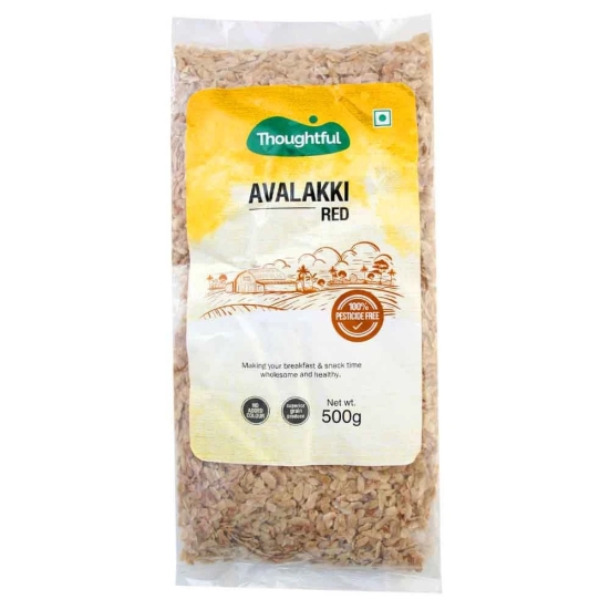 Thoughtful Pesticide-Free Avalakki Red, 500 Gm