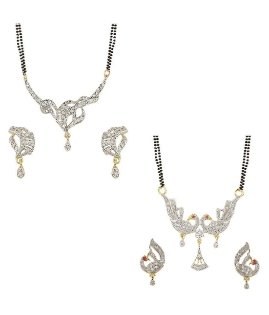 YouBella Gold Plated Mangalsutra Set - Pack of 2