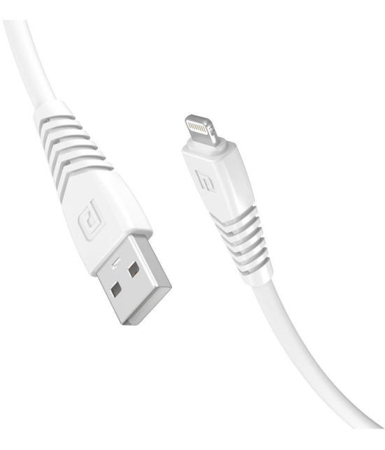 Portronics Magnetic Charging Cable White - 1 Meter - White