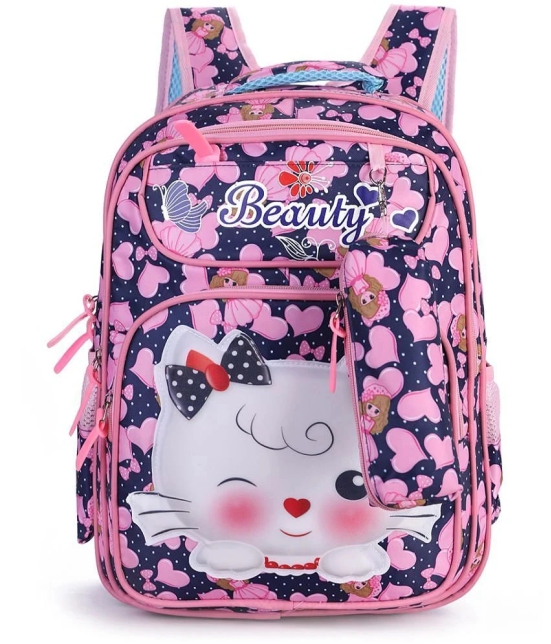 Tinytot Blue Polyester Backpack For Kids