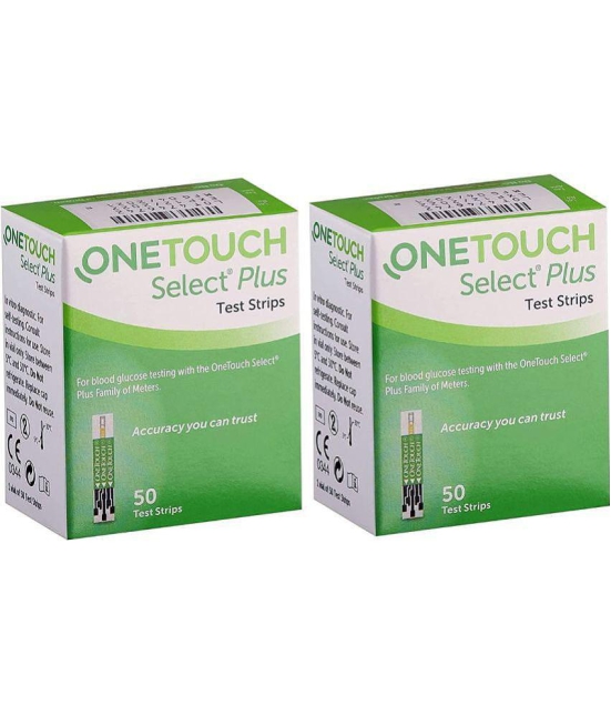 OneTouch Select Plus 100 Sugar Test Strips - Expiry:Nov /2024 100 Strips