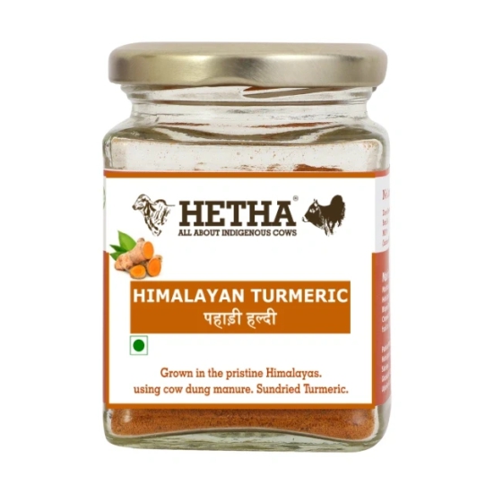 Himalayan Turmeric Powder (Size - 100g) by HETHA ORGANICS LLP