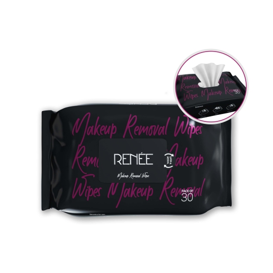 RENEE Makeup Removal Wipes, 30 wipes