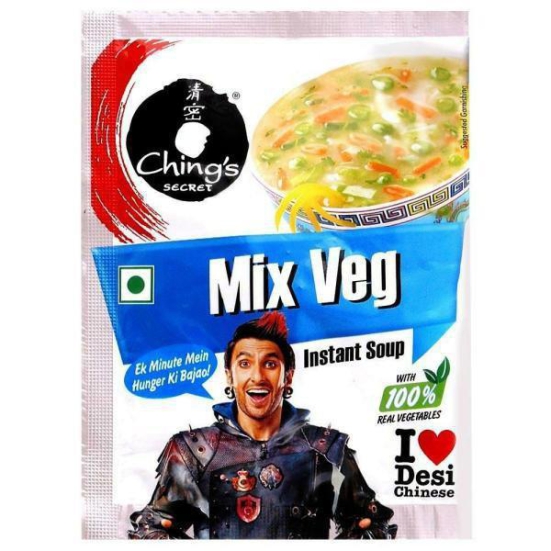 Ching's Secret Mix Vegetable Instant Soup 15 Gms