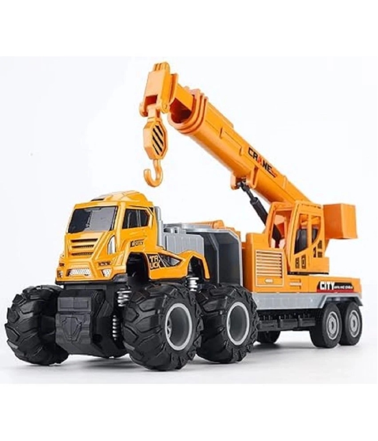 Alloy Toys Flatbed Truck Toy Tractor Alloy Inertial Drive Locomotive for Boys & Girls Ages 3+ - Multi-Color