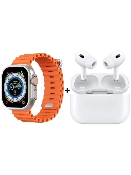 OLIVEOPS Combo Orange Smart Watch