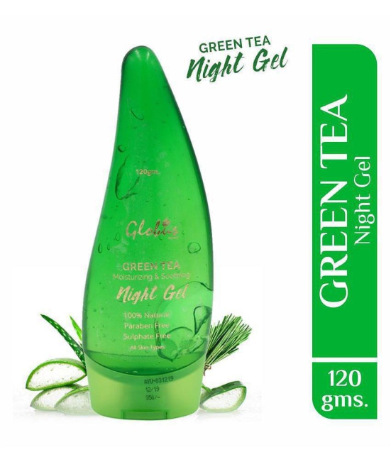 Globus Naturals Green Tea Soothing Night Gel & Moisturizer 100 gm