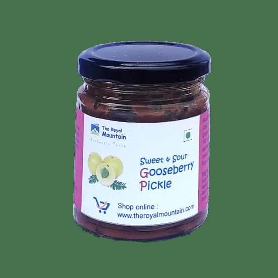 Sweet and Sour Gooseberry/Amla/Awla Pickle/Achaar