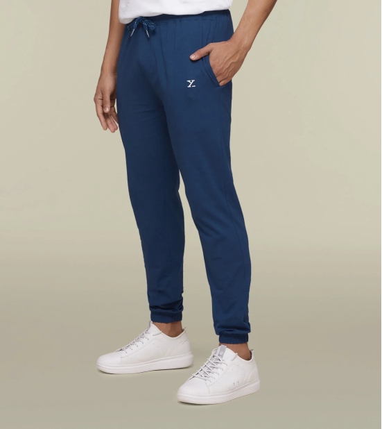 Ace Modal-Cotton Joggers Estate Blue L