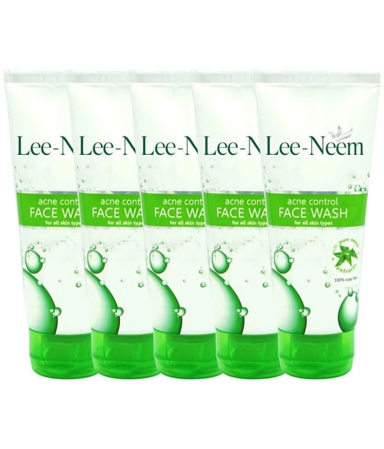 Leeford Lee Neem Acne Control Face wash with Pure Neem Extracts -70 g each ( Pack of 5 )