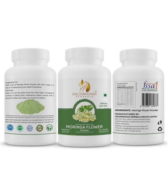 GOLDENACACIA HERRBALS Moringa Flower100 Powder 1 gm